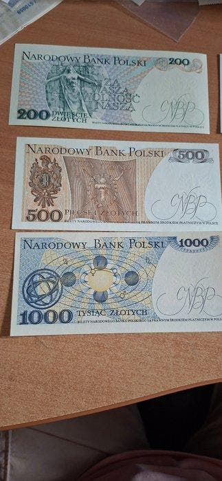 Pologne. - 13 Banknotes - Various Dates (Sans prix de