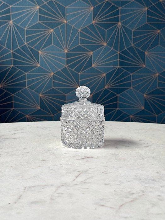 Val Saint Lambert - Pot - 1908 - DIAMANTEN EN JUWELEN -, Antiek en Kunst, Antiek | Glaswerk en Kristal