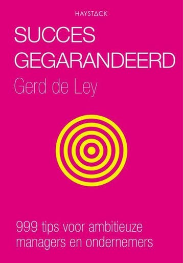 Succes gegarandeerd 9789461261731 Gerd De Ley, Boeken, Verzenden, Zo goed als nieuw, Gerd De Ley