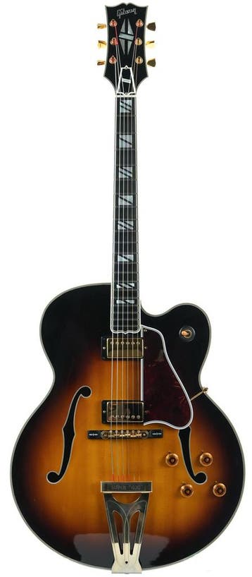 Gibson Super 400CES Sunburst Custom James Hutchins 2002, Verzenden