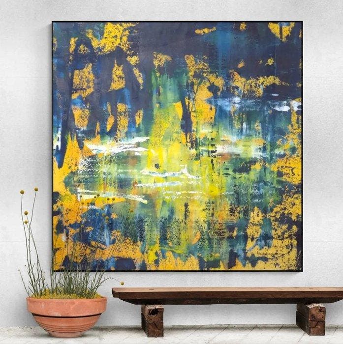 Bri Debernardi - IMPLICIT - XXL ABSTRACT, Antiquités & Art, Art | Peinture | Moderne