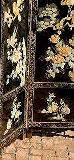 Scherm / kamerverdeler - hard hout - China - Paravent