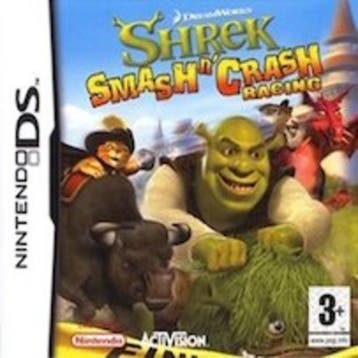 Shrek Smash N Crash Racing (DS Games), Ophalen of Verzenden, Zo goed als nieuw
