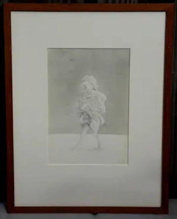 Peter Vos (1935-2010) - half vogel/half mens