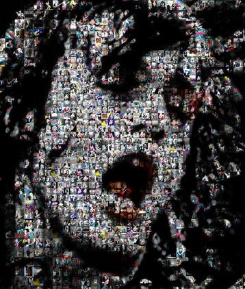 David Law - Crypto Angus Young 2.0 - Format XL 60x60