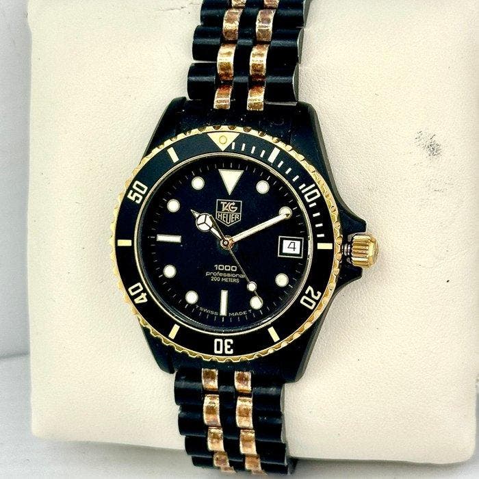 TAG Heuer - Watch 1000 Big Men’s Diver Wolf of The Wall, Handtassen en Accessoires, Horloges | Antiek