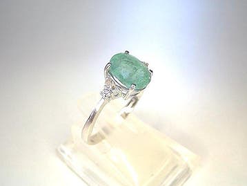 Zonder minimumprijs - Verlovingsring - 18 karaat Witgoud -, Handtassen en Accessoires, Antieke sieraden