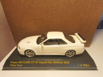 Ebbro 1:43 - Modelauto (3) - Honda NSX / Nissan Skyline, Nieuw