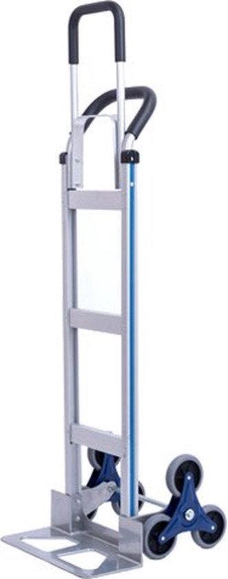 2dekans | BRASQ Steekwagen Opvouwbaar Aluminium -, Doe-het-zelf en Bouw, Transportwagens, Ophalen of Verzenden