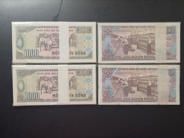 Vietnam. - 400 banknotes - 1988 (Zonder minimumprijs), Postzegels en Munten