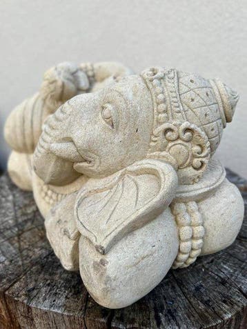 Statua di Ganesha in Pietra - Statue - Ganesha - culture