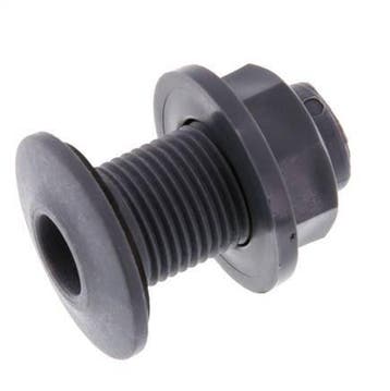 Raccord à vis pour robinets de vidange G1/2 DN18 Bulkhead, Verzenden, Nieuw