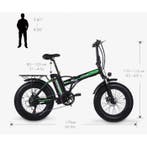 Vouwbare Elektrische Fiets - Off-Road Smart E Bike - 500W -, Verzenden