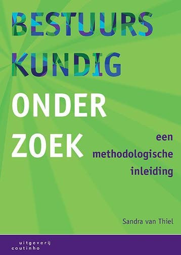 Bestuurskundig onderzoek 9789046904817 Sandra van Thiel, Verzenden, Sandra van Thiel