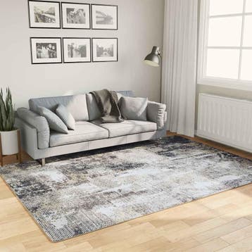 vidaXL Vloerkleed wasbaar 160x230 cm meerkleurig, Verzenden, Nieuw