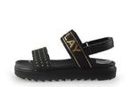 Replay Sandalen in maat 38 Zwart, Verzenden, Zwart, Replay, Sandalen of Muiltjes