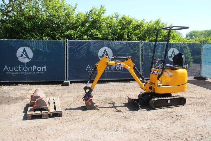 Veiling: Minigraver JCB 8008 CT Diesel 2022, Zakelijke goederen, Machines en Bouw | Kranen en Graafmachines, Ophalen