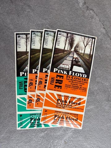 Pink Floyd - Concert ticket, The Momentary Lapse of Reason, Nieuw in verpakking