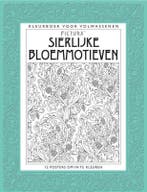 Kleurboek voor volwassenen Sierlijke bloemmotieven, Verzenden, Zo goed als nieuw, Stephanie Clarkson