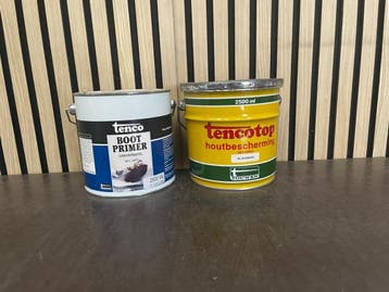 Veiling - Tenco Bootprimer 2,5L + Tencotop Houtbescherming 2, Bricolage & Construction, Peinture, Vernis & Laque