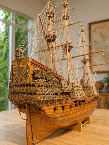 Modelschip - Sovereign of the Seas (museum model) - Zeldzaam, Nieuw
