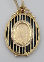 Fabergé ei - medaillon - Fabergé - verguld