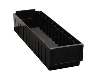 Stellingbak 590x162x115 mm ESD zwart kunststof gebruikt, Zakelijke goederen, Ophalen of Verzenden