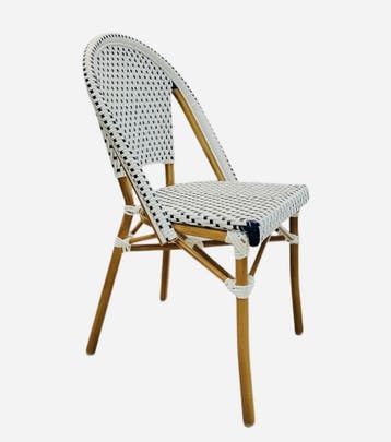 Terras Stoel Cannes (wit), Tuin en Terras, Aarde en Mest, Ophalen