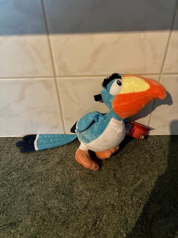 Disney Lion King Knuffel Zazu, 25cm, Enfants & Bébés, Jouets | Peluches, Ophalen of Verzenden