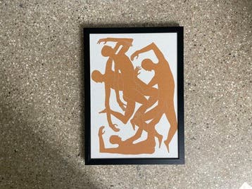 Kiasmo - Vincenzo DAlba - Lijst - Hout, Canvas