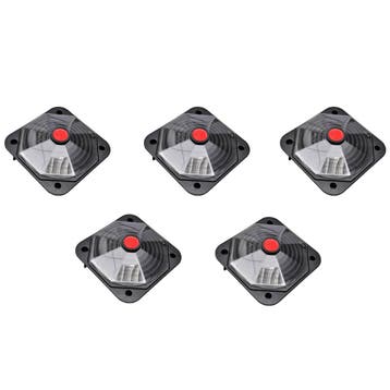 vidaXL Solar Zwembadverwarming 735 W (set van 5), Tuin en Terras, Verzenden, Nieuw