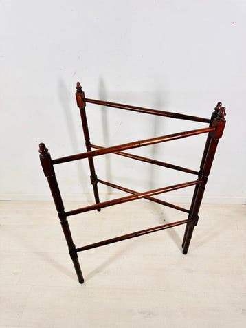 Rek - Faux Bamboo Folding Towel Horse - Hout - REF2026082309