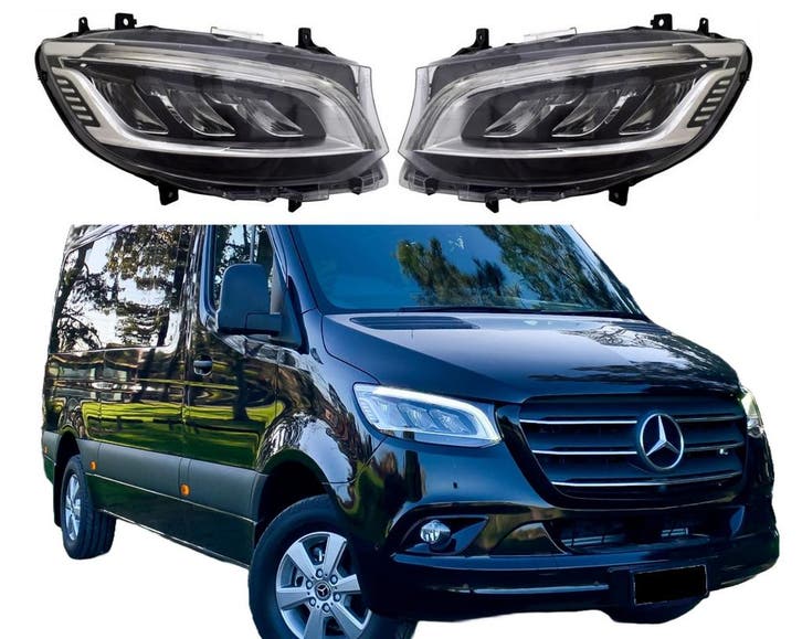 LED Koplampen | geschikt voor Mercedes-Benz | Sprinter 2018-, Auto-onderdelen, Verlichting, Nieuw, Mercedes-Benz, Verzenden