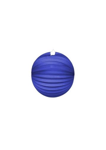 Blauwe Lampion 25cm, Verzenden, Nieuw