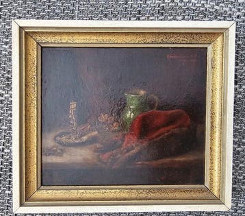 Alois Heinrich Priechenfried (1867-1953) - Still life, Antiquités & Art