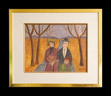 Henry Roulet (1915–1995) - La famille aux fleurs