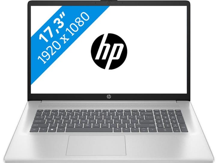 HP laptop 17-cn4033ng - 17 inch - QWERTZ, Computers en Software, Windows Laptops, Zo goed als nieuw, Verzenden