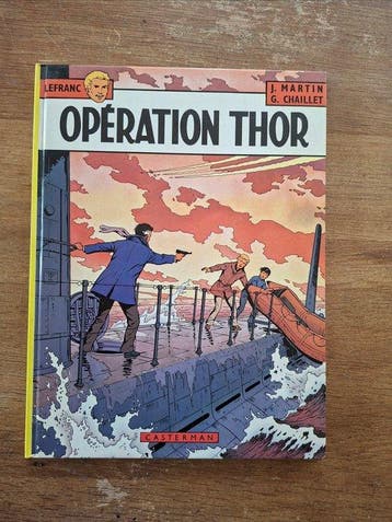 Lefranc T6 - Opération Thor + dédicace manuscrite - C - 1, Livres, BD