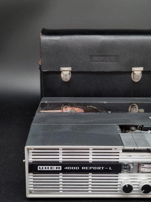 Uher - 4000 Report-L Draagbare bandrecorder, Audio, Tv en Foto, Radio's