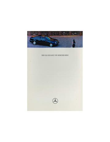 1997 MERCEDES BENZ CLK CABRIO BROCHURE DUITS, Ophalen of Verzenden