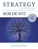 Strategy Synthesis 9781473725188 Bob De Wit, Verzenden, Bob De Wit