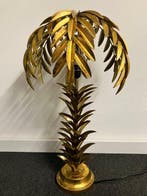 Tafellamp - Metaal - Palmboom lamp goud 73cm H, Nieuw