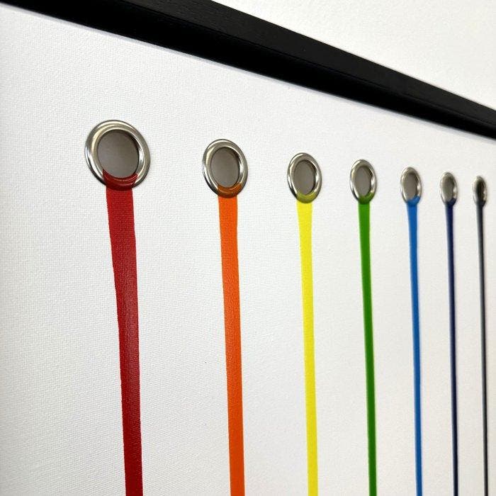 Santicri - Equilibrium, rainbow #6 (No Reserve), Antiek en Kunst, Kunst | Schilderijen | Modern