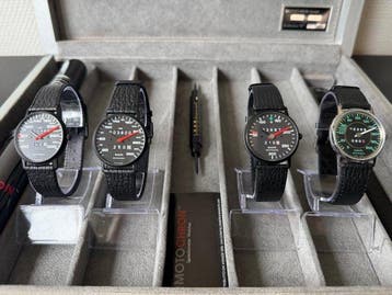 Motochron - Porsche Speedometer dial wristwatches set -