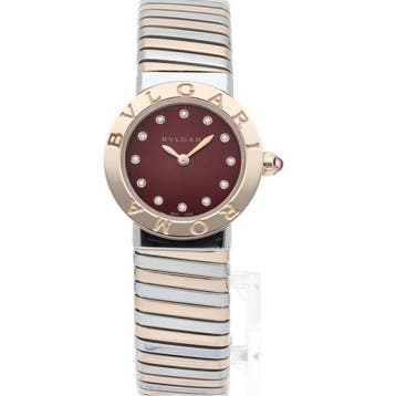 Bvlgari - BVLGARI BVLGARI Tubogas 1 12P Diamond -, Handtassen en Accessoires, Horloges | Heren, Nieuw