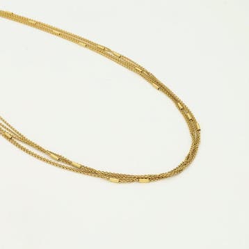 Halsketting - 14 karaat Geel goud, Nieuw