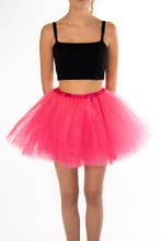 KIMU® Tutu Neon Roze Tule Rokje 98 104 110 116 UV Petticoat, Ophalen of Verzenden