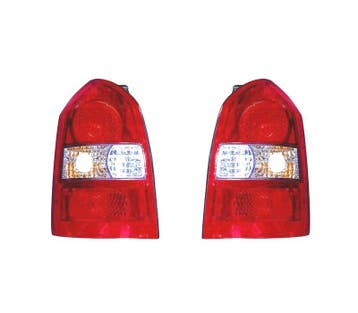 Feux Arrière Pour Hyundai Tucson 04-10 Blanc Rouge, Verzenden