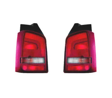 FEUX ARRIÈRE POUR VOLKSWAGEN VW TRANSPORTER T5 1P 10- FUMÉ R, Verzenden