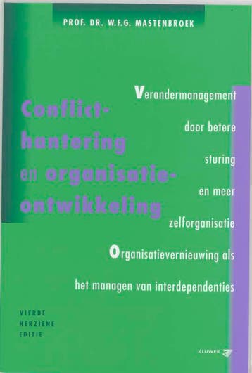 Conflicthantering en organisatie-ontwikkeling 9789014051857, Verzenden, Gelezen, W.F.G. Mastenbroek
